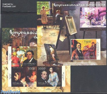 Burundi 2012 American Impressionists 2 S/s, Imperforated, Mint NH, Modern Art (1850-present) - Paintings - Sonstige & Ohne Zuordnung