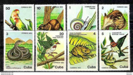 7660  Birds - Frogs - Snakes - Mammals - Shells -  Yv. 2575-82 MNH - Cb - 2.85 . - Andere & Zonder Classificatie