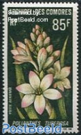 Comoros 1969 85F, Stamp Out Of Set, Mint NH, Nature - Flowers & Plants - Comoren (1975-...)