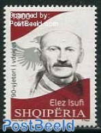 Albania 2014 Elez Isufi 1v, Mint NH - Albanië