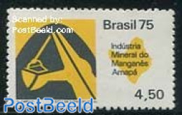 Brazil 1975 4.50Cr, Stamp Out Of Set, Mint NH, Science - Mining - Neufs