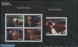 Ghana 2014 Dog Breeds 2 S/s, Mint NH, Nature - Dogs - Other & Unclassified