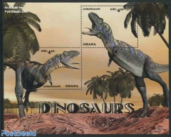 Ghana 2014 Dinosaurs S/s, Mint NH, Nature - Prehistoric Animals - Prehistorisch
