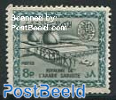 Saudi Arabia 1966 8p, Stamp Out Of Set, Mint NH, Science - Chemistry & Chemists - Scheikunde