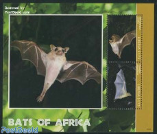 Liberia 2014 Bats Of Africa S/s, Mint NH, Nature - Animals (others & Mixed) - Bats - Other & Unclassified