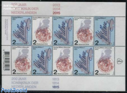 Netherlands 2015 200 Years Kingdom Of The Netherlands M/s, Mint NH, History - Various - Kings & Queens (Royalty) - Map.. - Unused Stamps