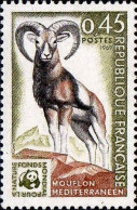 France Poste N** Yv:1613 Mi:1683 Mouflon Mediterranéen (Thème) - Other & Unclassified