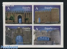 Spain 2015 City Gates 4v S-a, Mint NH, Art - Architecture - Unused Stamps