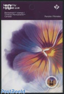 Canada 2015 Pansies Booklet, Mint NH, Nature - Flowers & Plants - Stamp Booklets - Unused Stamps