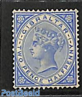 Gibraltar 1886 2.5p, Stamp Out Of Set, Unused (hinged) - Gibraltar