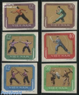 Vietnam 1968 Tradional Sports 6v, Imperforated, Mint NH, Sport - Sport (other And Mixed) - Other & Unclassified