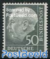 Germany, Federal Republic 1953 50pf, Stamp Out Of Set, Mint NH - Nuevos