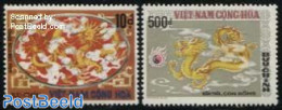 Vietnam, South 1975 Dragons 2v, Mint NH - Other & Unclassified