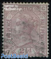 Great Britain 1876 2.5p, Plate 11, Used, Used Stamps - Gebruikt