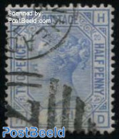 Great Britain 1880 2.5p, Plate 20, Used, Used Stamps - Gebruikt