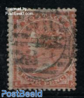 Great Britain 1862 4p, Plate 4, Used, Used Stamps - Andere & Zonder Classificatie