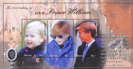 Liberia 2003 Prince William 3v M/s, Mint NH, History - Kings & Queens (Royalty) - Familles Royales