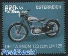 Austria 2015 Delta Gnom 1v, Mint NH, Transport - Motorcycles - Unused Stamps