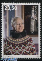 Greenland 2015 Queen Margrethe 75th Birthday 1v, Mint NH, History - Kings & Queens (Royalty) - Ongebruikt