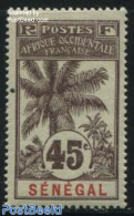 Senegal 1906 45c, Stamp Out Of Set, Unused (hinged), Nature - Trees & Forests - Rotary, Lions Club