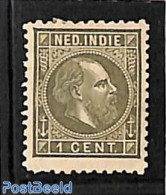 Netherlands Indies 1870 1c, Perf. 11.5:12, Stamp Out Of Set, Unused (hinged) - Other & Unclassified