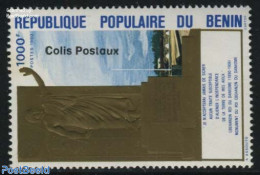 Benin 1990 1000F, COLIS POSTAUX, Stamp Out Of Set, Mint NH, Art - Sculpture - Ongebruikt