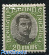 Iceland 1920 20A, On Service, Stamp Out Of Set, Unused (hinged) - Andere & Zonder Classificatie