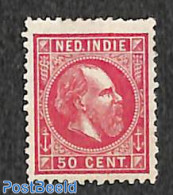 Netherlands Indies 1876 50c, Perf. 12.5:12, Stamp Out Of Set, Unused (hinged) - Other & Unclassified