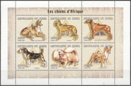 Niger 2000, Dogs, 6val In BF - Hunde