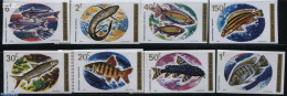 Rwanda 1973 Fish 8v, Imperforated, Mint NH, Nature - Fish - Poissons