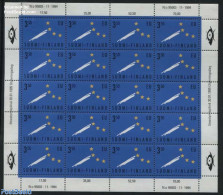 Finland 1995 European Union M/s, Mint NH, History - Europa Hang-on Issues - Ungebraucht