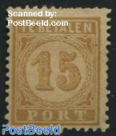 Netherlands Indies 1874 15c, Perf. 11.5:12, Stamp Out Of Set, Unused (hinged) - Other & Unclassified