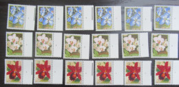 2163/65 'Gentse Floraliën' - Postfris ** - Volledige Set Plaatnummers - 1981-1990