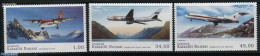 Greenland 2015 Civil Aviation 3v, Mint NH, Sport - Transport - Mountains & Mountain Climbing - Aircraft & Aviation - Unused Stamps