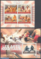 Togo 2010 Sumo Wrestling 2 S/s, Mint NH, Sport - Sport (other And Mixed) - Togo (1960-...)
