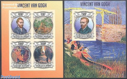 Burundi 2013 Vincent Van Gogh 2 S/s, Imperforated, Mint NH, Art - Modern Art (1850-present) - Paintings - Vincent Van .. - Other & Unclassified