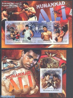 Burundi 2012 Muhammad Ali 2 S/s, Imperforated, Mint NH, Sport - Boxing - Sport (other And Mixed) - Boxing