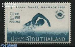 Thailand 1966 2B, Stamp Out Of Set, Mint NH, Sport - Thaïlande