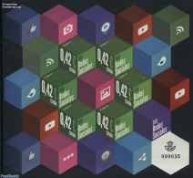 Spain 2015 Social Media S/s, Mint NH, Science - Computers & IT - Unused Stamps