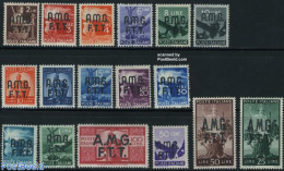Trieste A-Zone 1947 Definitives 17v, Unused (hinged) - Other & Unclassified