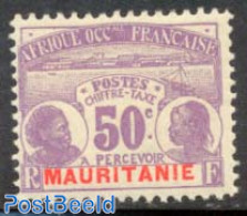 Mauritania 1906 50c, Stamp Out Of Set, Unused (hinged) - Other & Unclassified