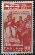 Vatican 1935 75c, Stamp Out Of Set, Unused (hinged), Religion - Various - Pope - Justice - Ongebruikt