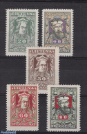 Lithuania 1920 Culture Fund Issue 5v (different Colours), Mint NH, History - Kings & Queens (Royalty) - Royalties, Royals