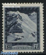 Liechtenstein 1930 1.50Fr, Perf. 10.5, Stamp Out Of Set, Unused (hinged) - Nuovi