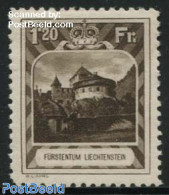 Liechtenstein 1930 1.20Fr, Perf. 10.5, Stamp Out Of Set, Unused (hinged) - Ongebruikt