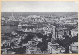 GENOVA - Porto - Panorama (1) - CPSM 1950 - Genova (Genua)