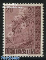 Liechtenstein 1957 20Rp, Stamp Out Of Set, Mint NH, Nature - Flowers & Plants - Trees & Forests - Ongebruikt