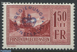 Liechtenstein 1934 1.50Fr, Stamp Out Of Set, Mint NH - Unused Stamps