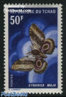 Chad 1968 50Fr, Stamp Out Of Set, Mint NH, Nature - Butterflies - Altri & Non Classificati