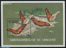 Saint Vincent & The Grenadines 1989 Dryas Iulia S/s, Mint NH, Nature - Butterflies - St.Vincent Und Die Grenadinen